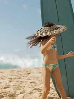 Roxy Swim*Paradisiac Island - Bralette Bikiniset Voor Meisjes 2-7 Mint Tropical Trails