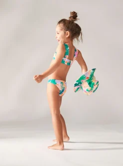 Roxy Swim*Paradisiac Island - Bralette Bikiniset Voor Meisjes 2-7 Mint Tropical Trails
