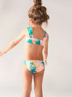 Roxy Swim*Paradisiac Island - Bralette Bikiniset Voor Meisjes 2-7 Mint Tropical Trails