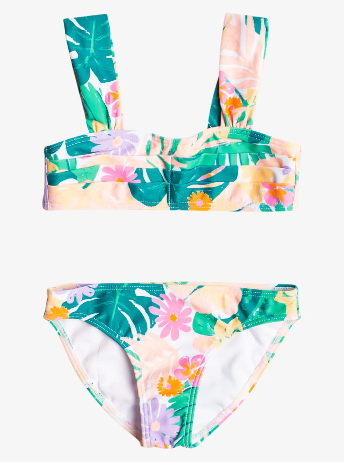 Roxy Swim*Paradisiac Island - Bralette Bikiniset Voor Meisjes 2-7 Mint Tropical Trails
