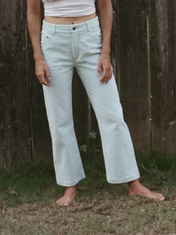 Roxy Broeken & Jeans*Parliamentia - Corduroy Broek Voor Dames Almost Blue