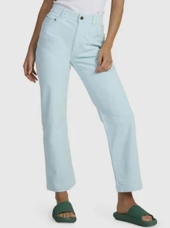 Roxy Broeken & Jeans*Parliamentia - Corduroy Broek Voor Dames Almost Blue