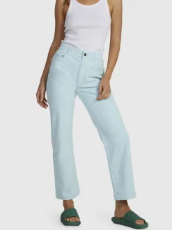 Roxy Broeken & Jeans*Parliamentia - Corduroy Broek Voor Dames Almost Blue