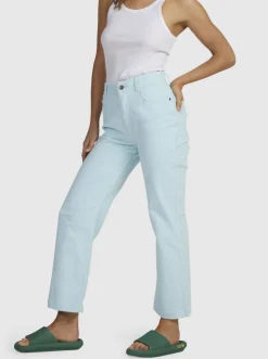 Roxy Broeken & Jeans*Parliamentia - Corduroy Broek Voor Dames Almost Blue