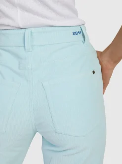 Roxy Broeken & Jeans*Parliamentia - Corduroy Broek Voor Dames Almost Blue