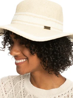 Roxy Hoeden & Petten*Popy Corn - Zonnehoed Voor Dames Natural