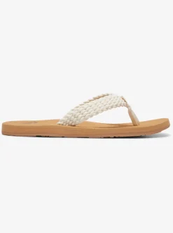 Roxy Slippers*Porto - Sandalen Voor Dames Natural