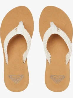 Roxy Slippers*Porto - Sandalen Voor Dames Natural