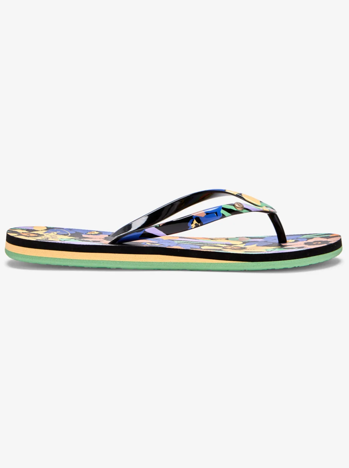 Roxy Slippers*Portofino - Sandalen Voor Dames Black Multi