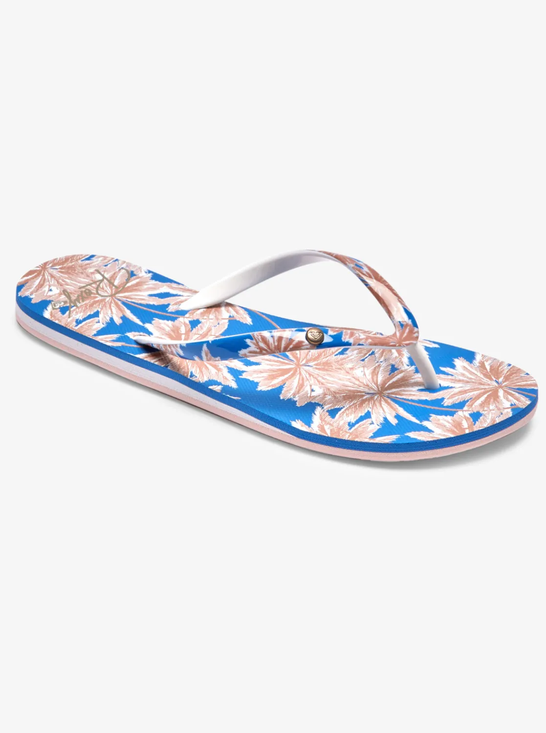 Roxy Slippers*Portofino - Sandalen Voor Dames Light Blue