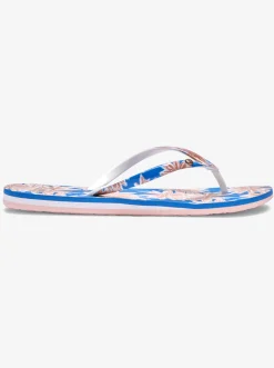 Roxy Slippers*Portofino - Sandalen Voor Dames Light Blue
