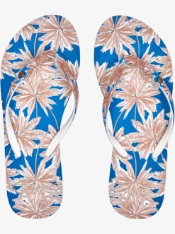 Roxy Slippers*Portofino - Sandalen Voor Dames Light Blue
