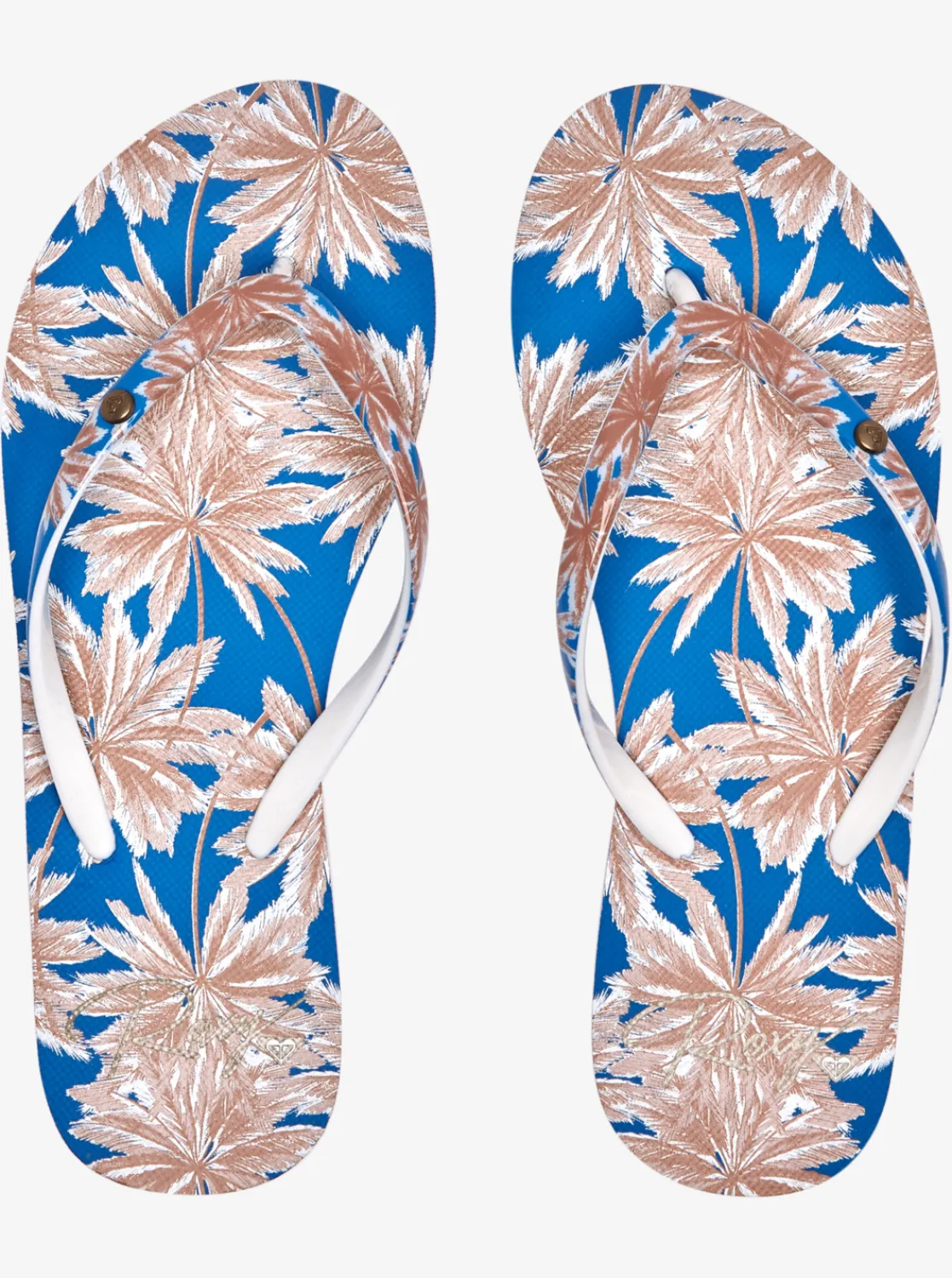 Roxy Slippers*Portofino - Sandalen Voor Dames Light Blue
