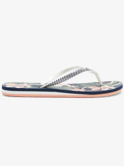 Roxy Slippers*Portofino - Sandalen Voor Dames Dc Navy/White