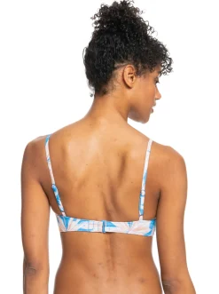 Roxy Bikini Tops*Printed Beach Classics - Bikini Top Voor Dames Azure Blue Palm Island