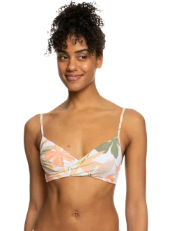 Roxy Bikini Tops*Printed Beach Classics - Bikinitop Voor Dames Bright White Subtly Salty Flat