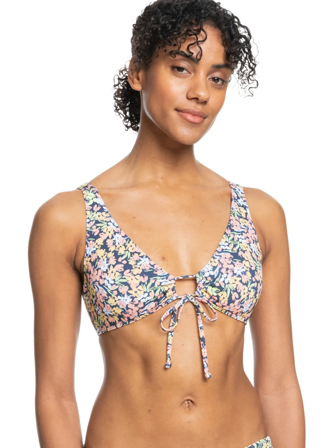 Roxy Bikini Tops*Printed Beach Classics - Bralette Bikinitop Voor Dames Mood Indigo Ditsy Love