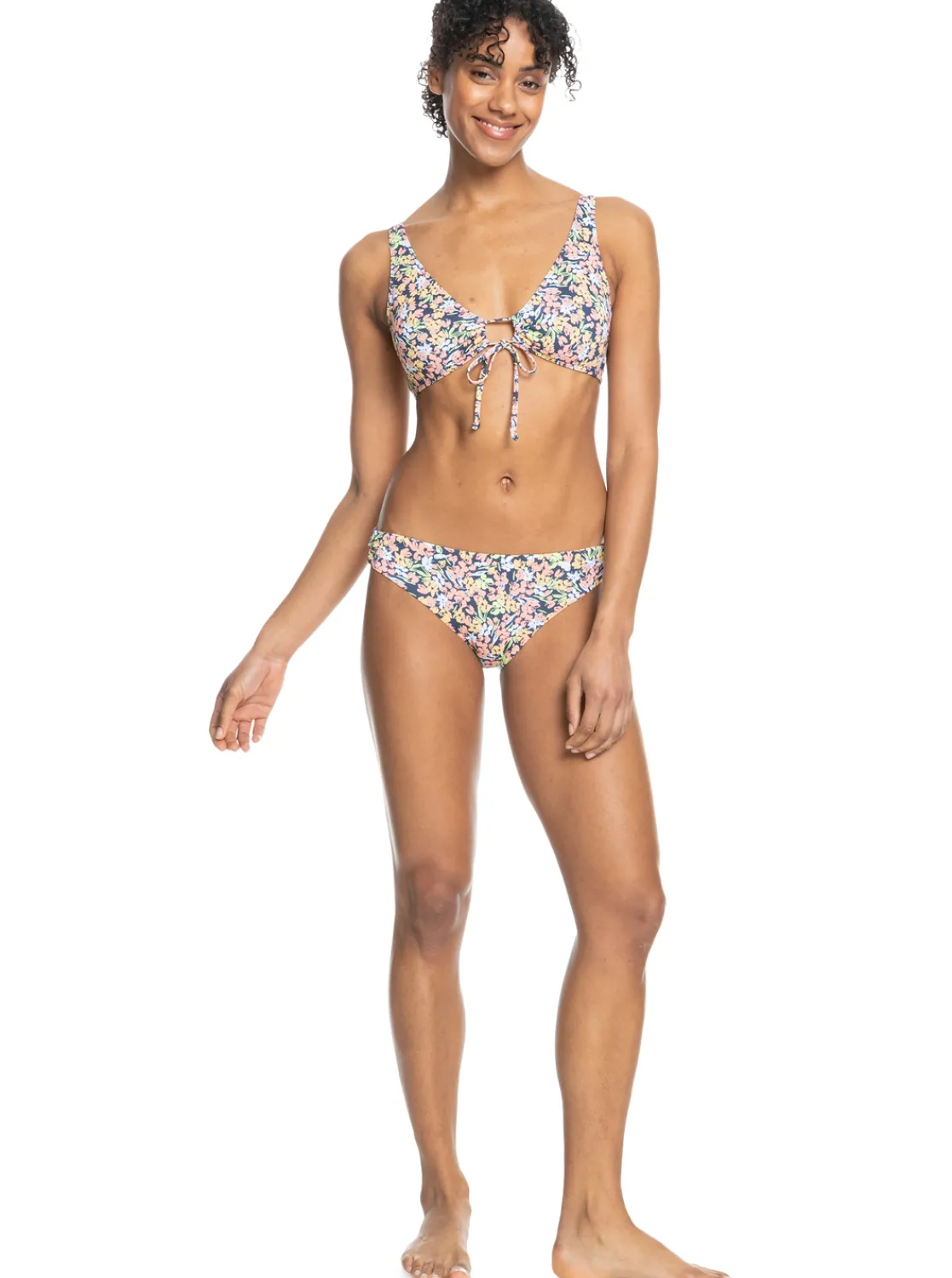 Roxy Bikini Tops*Printed Beach Classics - Bralette Bikinitop Voor Dames Mood Indigo Ditsy Love