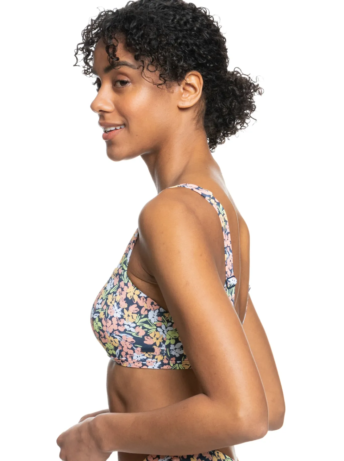 Roxy Bikini Tops*Printed Beach Classics - Bikinitop Met Beugels Cupmaat D Voor Dames Mood Indigo Ditsy Love