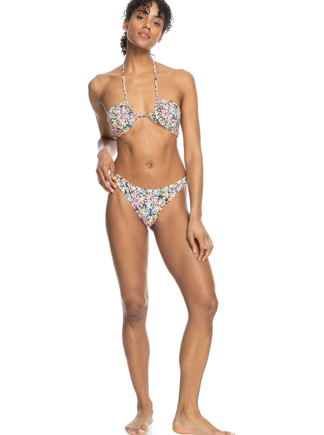 Roxy Bikini Bottoms*Printed Beach Classics - Cheeky Bikinibroekje Voor Dames Mood Indigo Ditsy Love