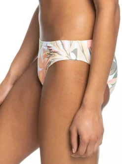 Roxy Bikini Bottoms*Printed Beach Classics - Hipster Bikinibroekje Voor Dames Bright White Subtly Salty Flat