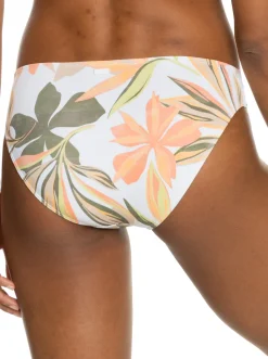 Roxy Bikini Bottoms*Printed Beach Classics - Hipster Bikinibroekje Voor Dames Bright White Subtly Salty Flat