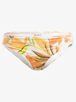 Roxy Bikini Bottoms*Printed Beach Classics - Hipster Bikinibroekje Voor Dames Bright White Subtly Salty Flat