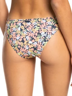 Roxy Bikini Bottoms*Printed Beach Classics - Medium Bikinibroekje Voor Dames Mood Indigo Ditsy Love