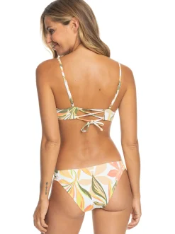 Roxy Bikini'S*Printed Beach Classics - Sportieve Bikiniset Voor Dames Bright White Subtly Salty Flat