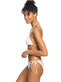 Roxy Bikini'S*Printed Beach Classics - Tiki Ti Bikiniset Voor Dames Bright White Subtly Salty Flat