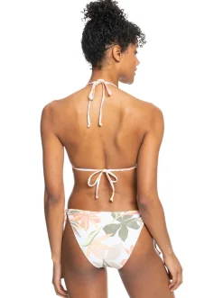 Roxy Bikini'S*Printed Beach Classics - Tiki Ti Bikiniset Voor Dames Bright White Subtly Salty Flat