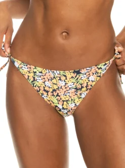 Roxy Bikini Bottoms*Printed Beach Classics - Tie Side Bikinibroekje Voor Dames Mood Indigo Ditsy Love