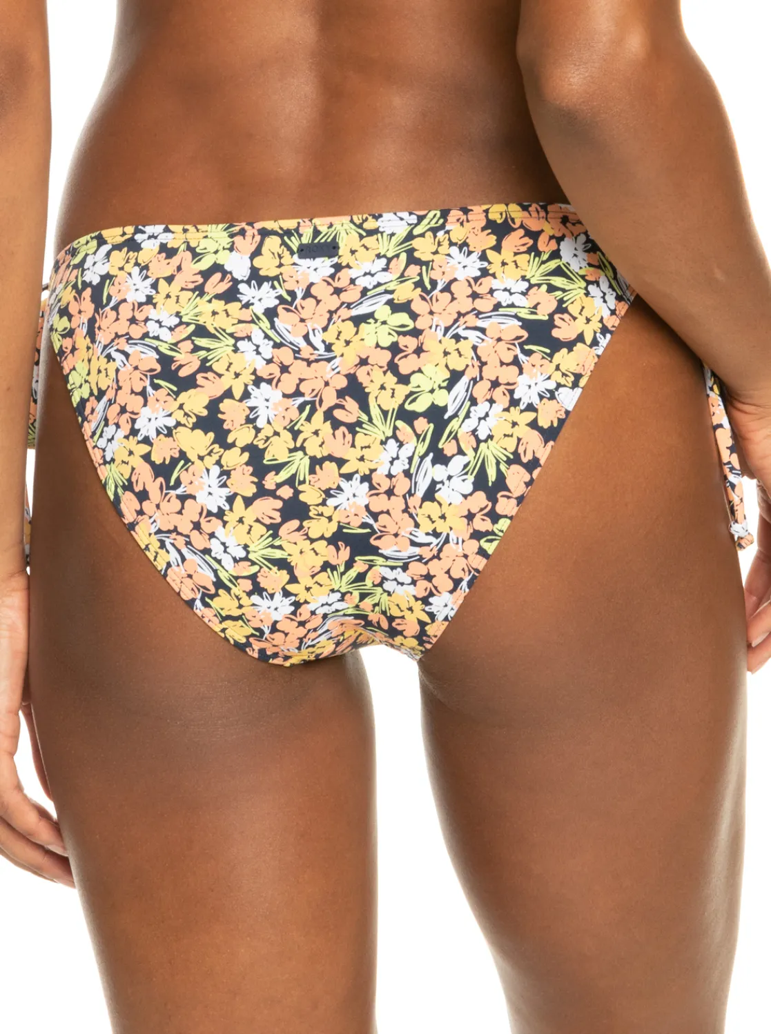 Roxy Bikini Bottoms*Printed Beach Classics - Tie Side Bikinibroekje Voor Dames Mood Indigo Ditsy Love