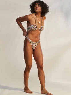 Roxy Bikini Tops*Printed Beach Classics - Triangel Bikinitop Voor Dames Mood Indigo Ditsy Love