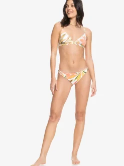 Roxy Bikini'S*Printed Beach Classics - Triangel Bikiniset Voor Dames Bright White Subtly Salty Flat