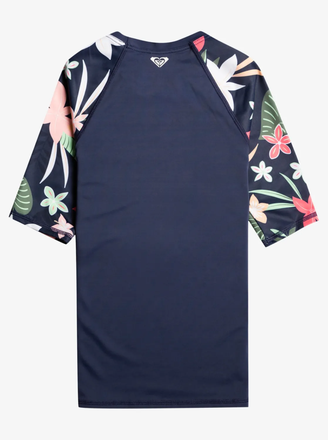 Roxy Surf*Printed Sleeves - Rash Vest Met Driekwartmouw Voor Meisjes 6-16 Mood Indigo Alma Swim