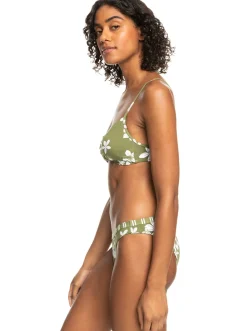 Roxy Bikini'S*Retro Revo - Bikiniset, Aan Twee Kanten Draagbaar Voor Dames Loden Green Surfrider Spirit S