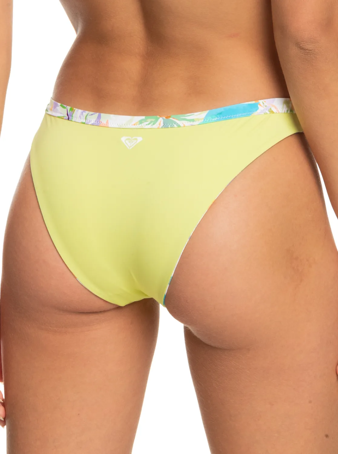 Roxy Bikini Bottoms*Retro Revo - Medium Bikinibroekje, Aan Twee Kanten Draagbaar Voor Dames Snow White Pualani Combo