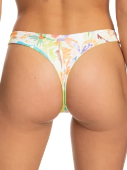 Roxy Bikini Bottoms*Retro Revo - Mini Bikinibroekje Dat Je Aan Twee Kanten Kunt Dragen Voor Dames Snow White Pualani Combo