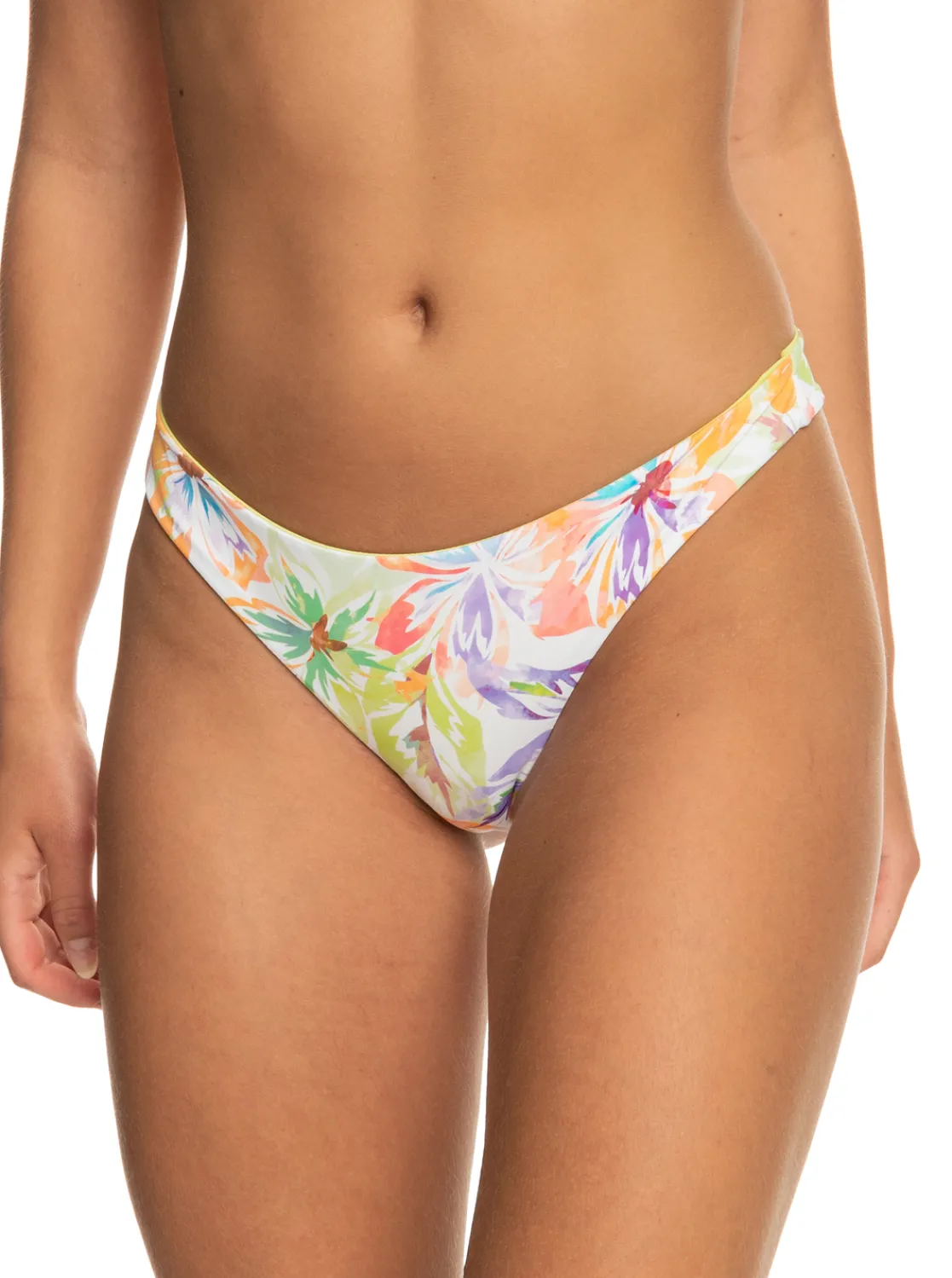 Roxy Bikini Bottoms*Retro Revo - Mini Bikinibroekje Dat Je Aan Twee Kanten Kunt Dragen Voor Dames Snow White Pualani Combo