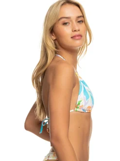 Roxy Bikini Tops*Retro Revo - Tiki Tri Bikinitop, Aan Twee Kanten Draagbaar Voor Dames Snow White Pualani Combo