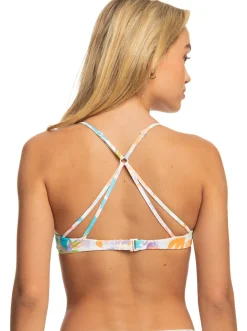 Roxy Bikini Tops*Retro Revo - Triangel Bikinitop, Aan Twee Kanten Draagbaar Voor Dames Snow White Pualani Combo