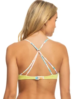 Roxy Bikini Tops*Retro Revo - Triangel Bikinitop, Aan Twee Kanten Draagbaar Voor Dames Snow White Pualani Combo