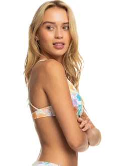 Roxy Bikini Tops*Retro Revo - Triangel Bikinitop, Aan Twee Kanten Draagbaar Voor Dames Snow White Pualani Combo