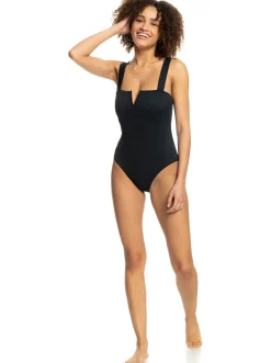 Roxy Monokini'S*Rib Love The Coco V - Badpak Voor Dames Anthracite