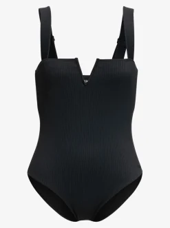 Roxy Monokini'S*Rib Love The Coco V - Badpak Voor Dames Anthracite