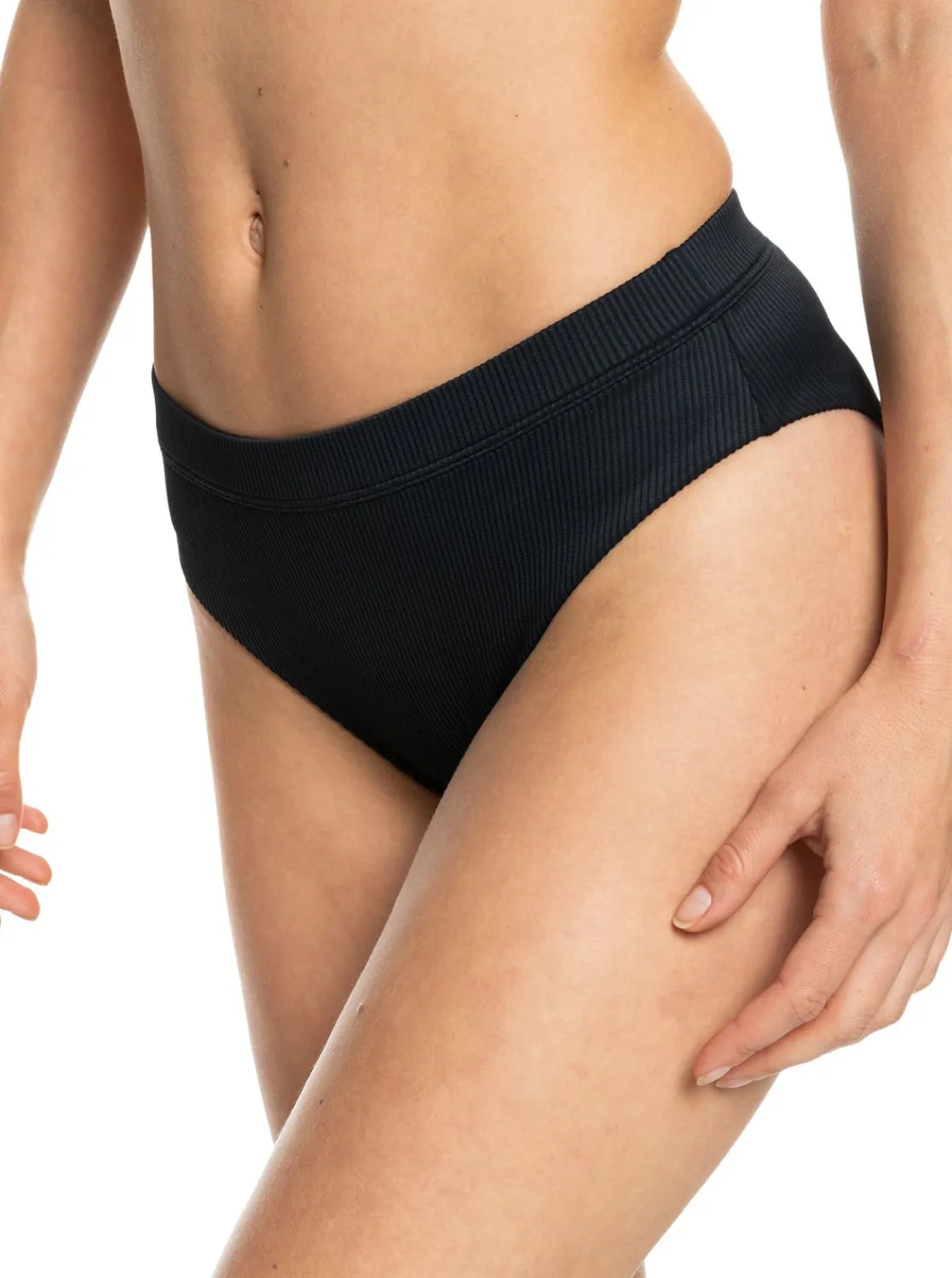 Roxy Bikini Bottoms*Rib Love The Shorey - Bikinibroekje Voor Dames Anthracite