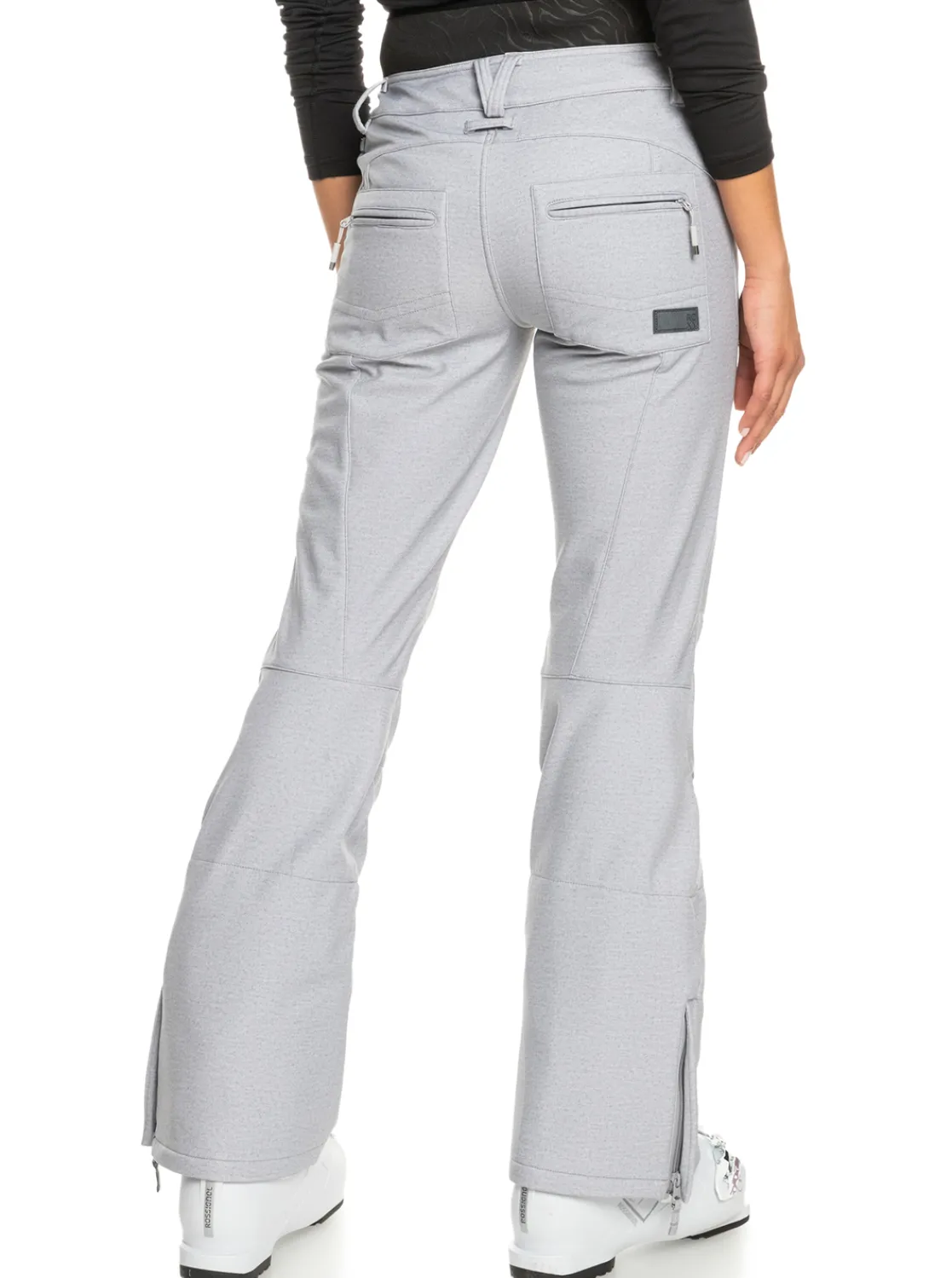 Roxy Snow-Broeken*Rising High 2022 - Geisoleerde Snowbroek Voor Dames Heather Grey