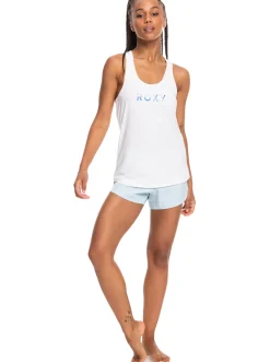 Roxy T-Shirts & Tops*Rock Non Stop - Workout Vest Top Voor Dames Bright White