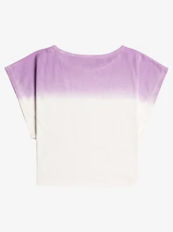 Roxy T-Shirts & Blouses*Rock With U - Boxy T-Shirt Voor Meisjes 10-16 Snow White